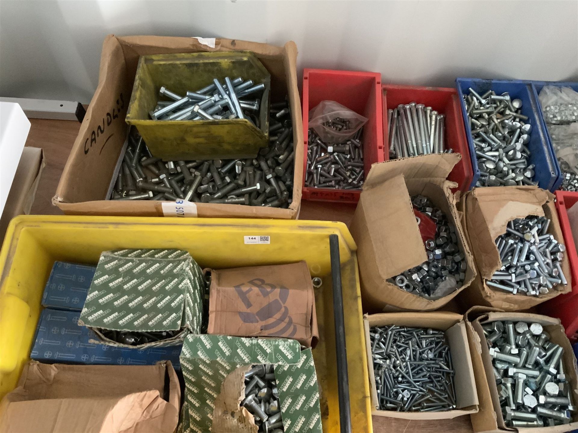 Quantity of unused nuts and bolts - THIS LOT IS TO BE COLLECTED BY APPOINTMENT FROM DUGGLEBY STORAGE - Image 2 of 3