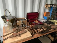 Large quantity of woodworking and other tools
