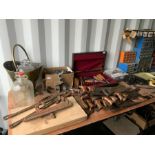 Large quantity of woodworking and other tools