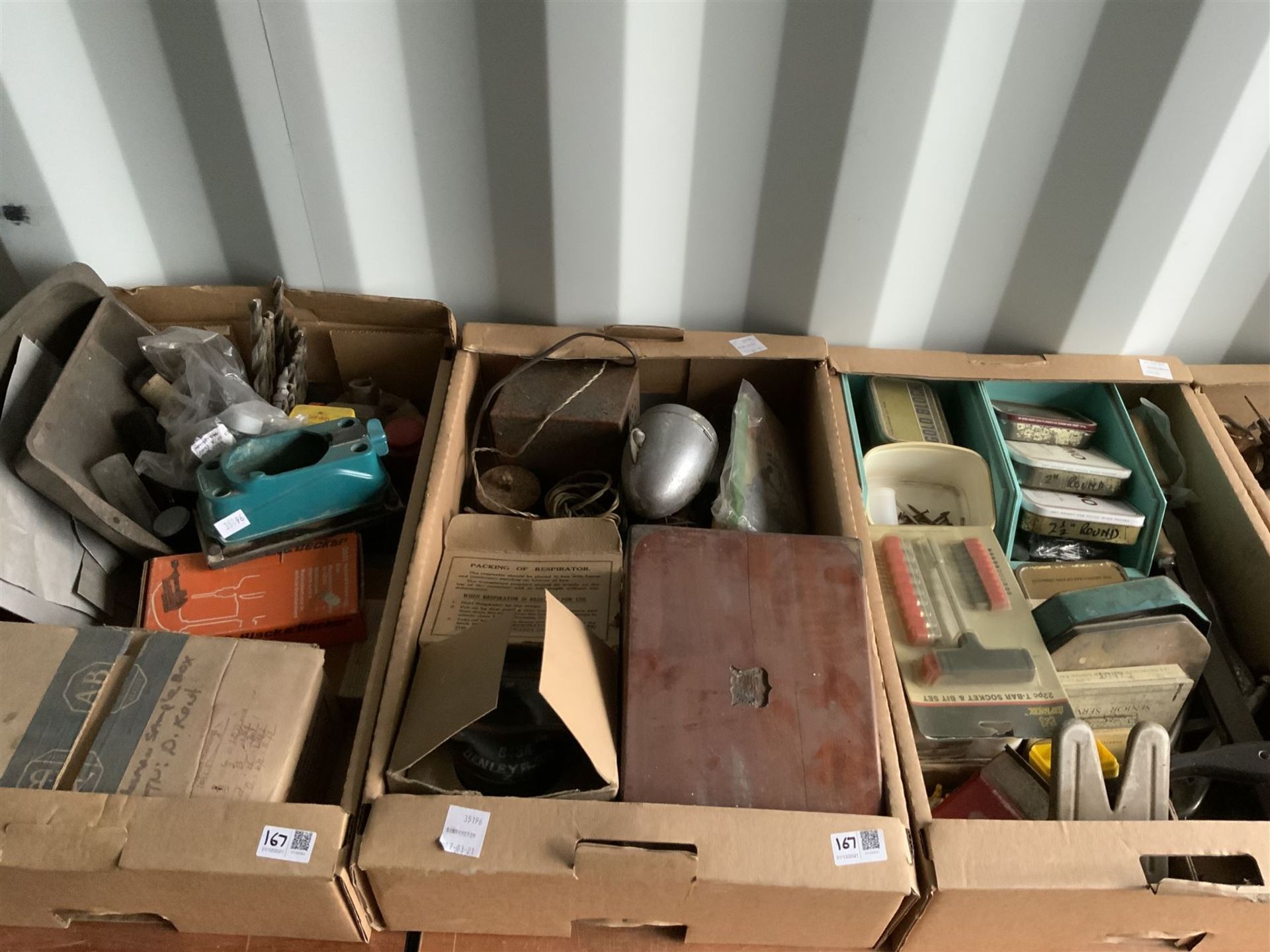 Woodworking and other tools in nine boxes - THIS LOT IS TO BE COLLECTED BY APPOINTMENT FROM DUGGLEBY - Image 3 of 4