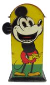 Saalheimer & Strauss Germany 'Smile Please' Mickey Mouse mechanical tin-plate money bank