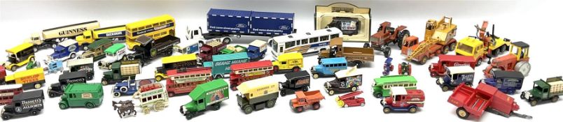 Various makers - quantity of unboxed die-cast models by Dinky