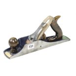 A RECORD No T5 jack plane lacks side handle G+