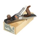 A STANLEY No 5 1/2 jack plane with instructions in orig box F