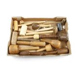 15 various mallets G+
