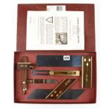 A set of "Trial1" tools by JOSEPH MARPLES in fitted box with 2001 Certificate N