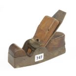 An iron smoother with brass bar for restoration G-