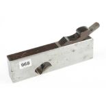 A little used 1 1/4" d/t steel rebate plane by SPIERS Ayr (mark overstamped) G++