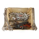 A quantity of spanners and wrenches G