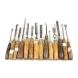 14 carving tools G+