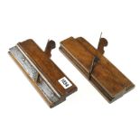 A very rare pair of T & G planes by HARRIS & ROTTON (marks G) G