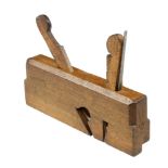 A 3/4" dado plane with wood depth stop by MIDDLETON York (mark G) G+