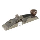 A STANLEY No 97 cabinet makers edge plane, some damage to edge o/w G