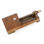 A mahogany mitre jack G