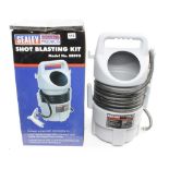 A SEALEY shot blasting pot G+