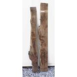 Two 5' lengths of yew 7" x 2" G