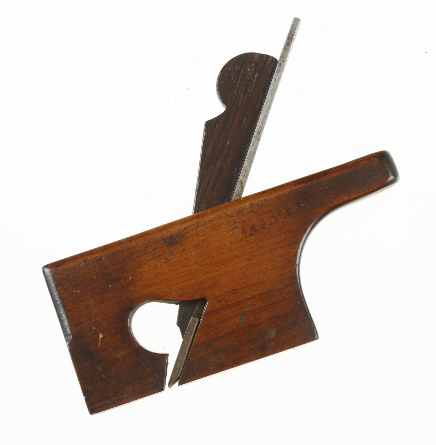 A super quality miniature beech tailed rebate plane 2" x 3/8" F - Image 2 of 2