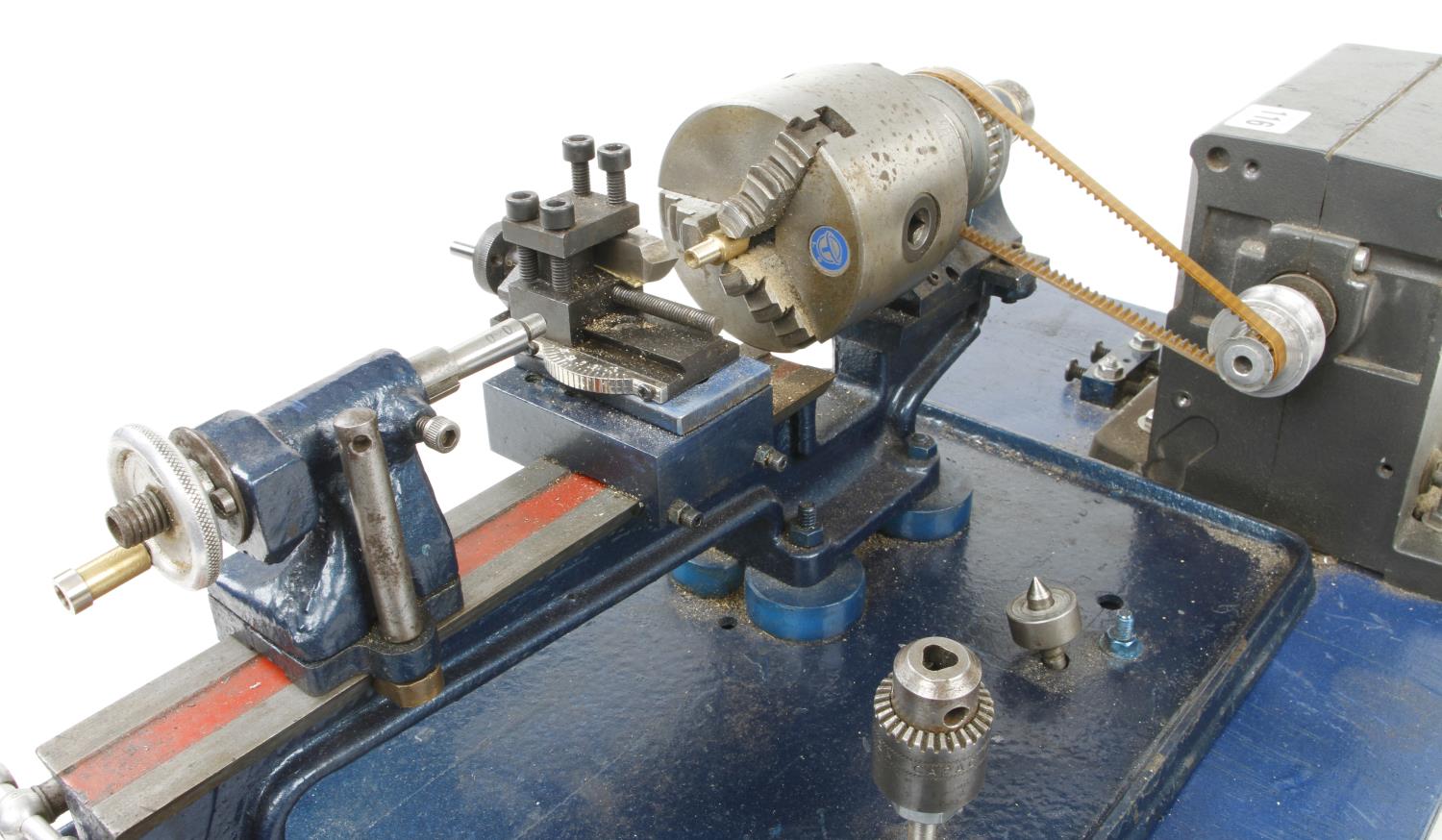 A model makers small lathe 240V Pat tested G - Image 3 of 3