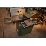 A 3 phase MULTICO overhand planer with thicknesser attachment