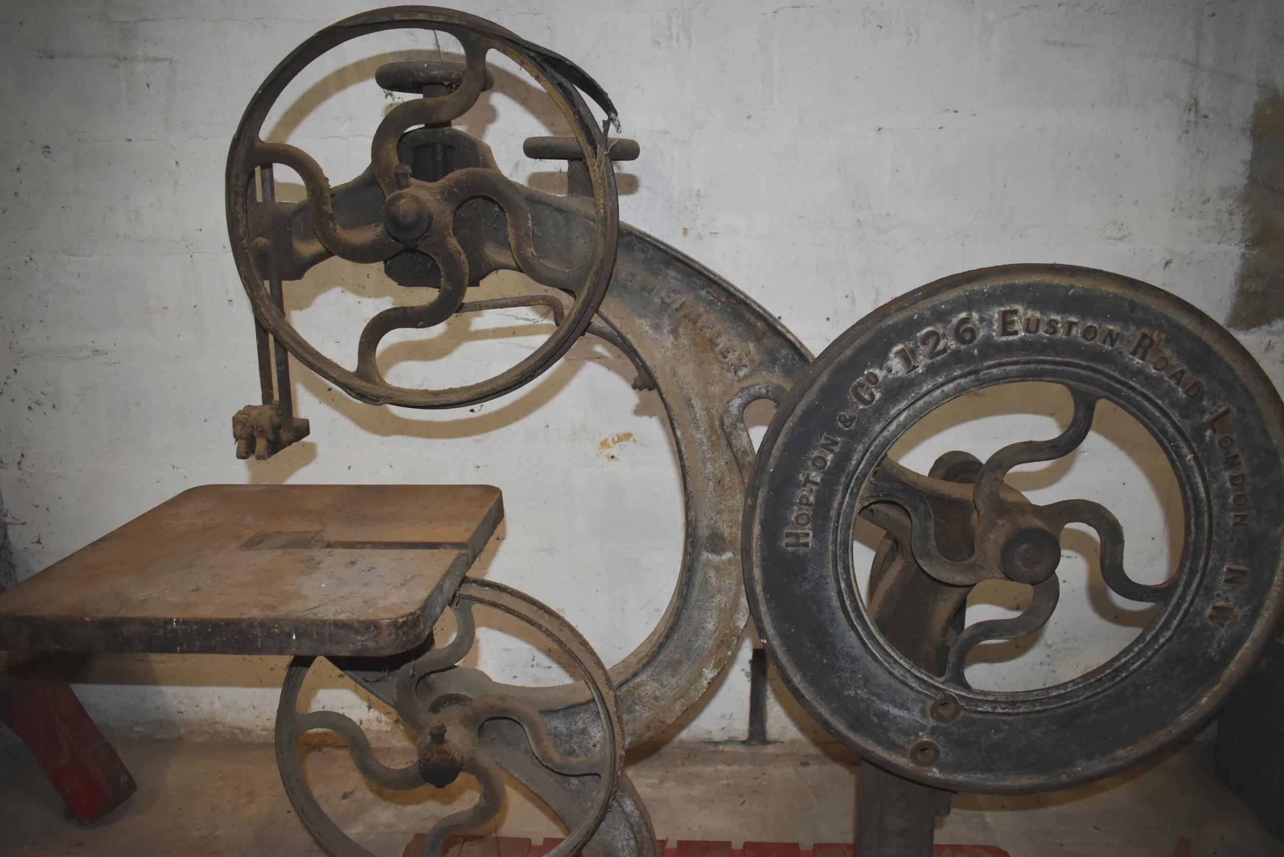 A vintage bandsaw by HOPTON London - Image 2 of 3