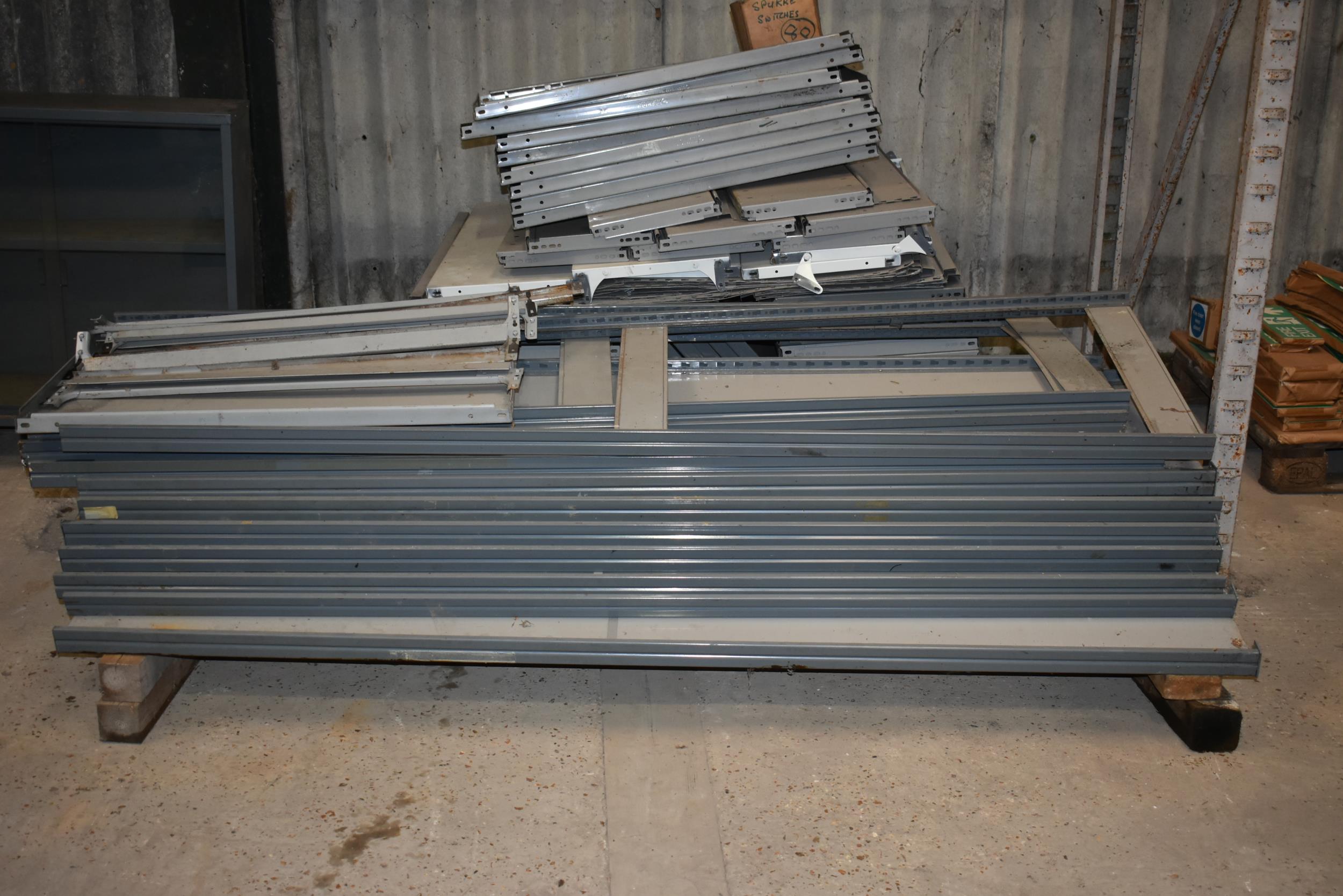 A quantity of Dexion Boltless shelving on two pallets - Image 2 of 3