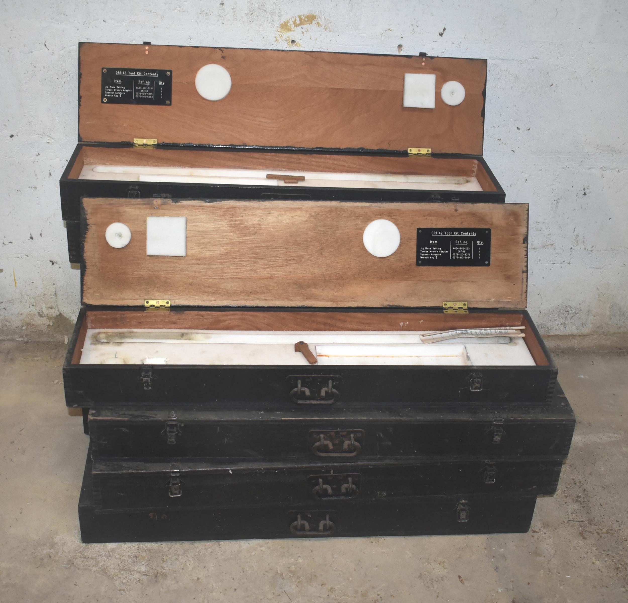 10 ex-military toolboxes