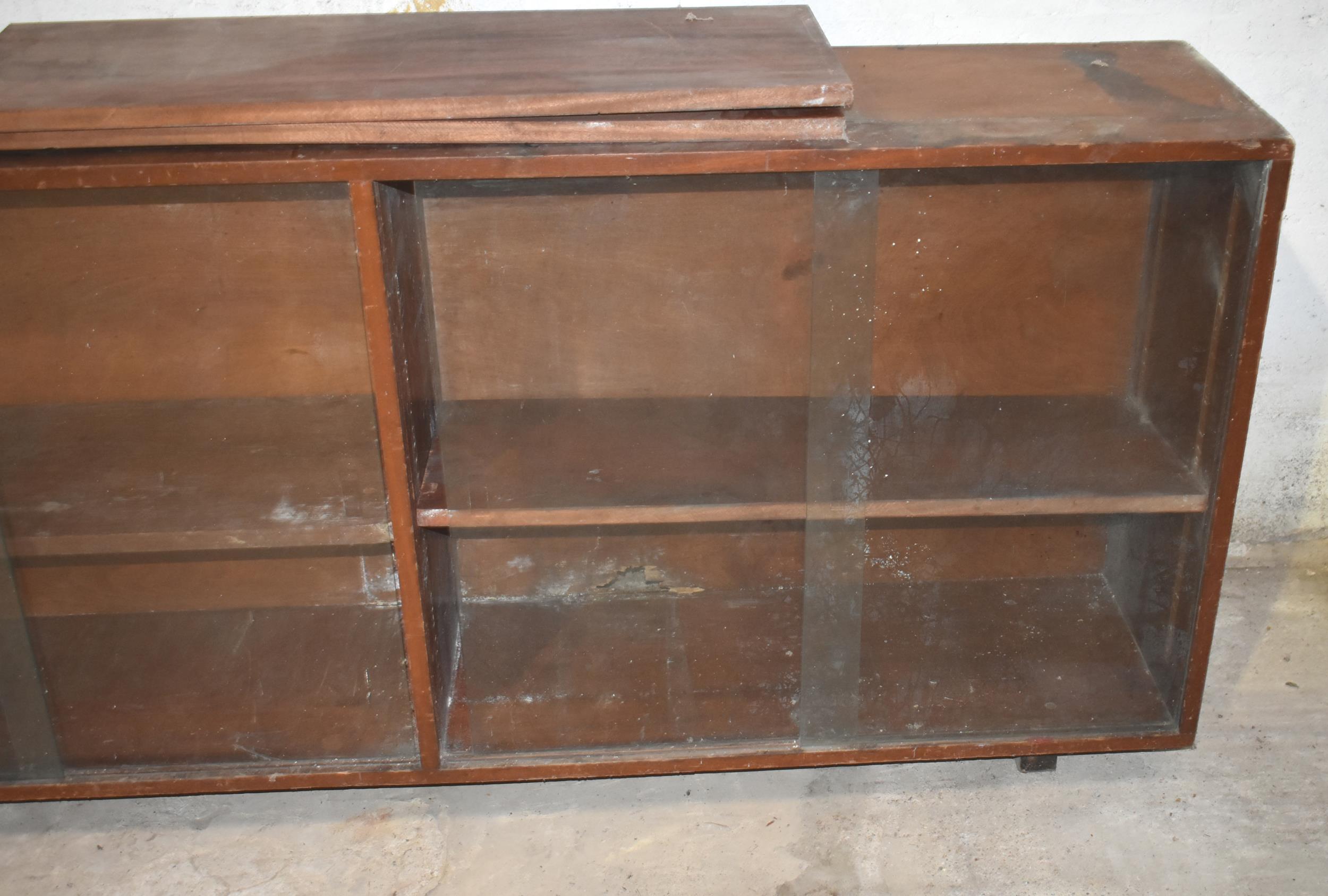 A glazed cupboard for restoration - Image 2 of 3