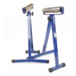 A pair of RECORD roller stands G++