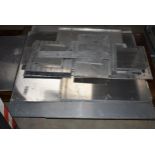 Quantity of aluminium sheet on one pallet