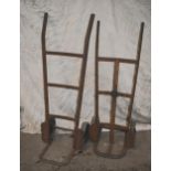 Twi vintage iron sack barrows