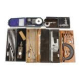 Eight engineer's boxed tools G+