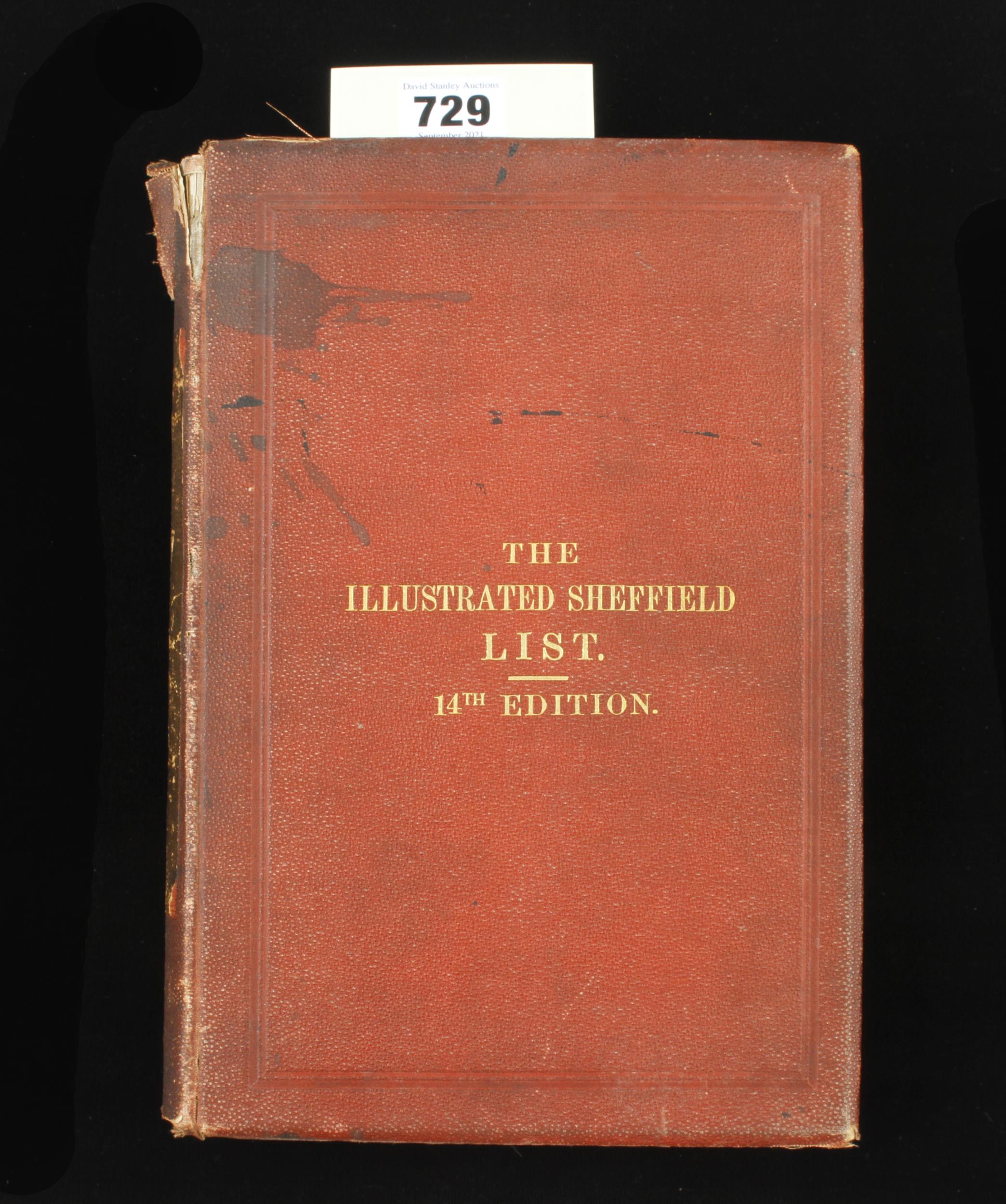 Illustrated Sheffield List 14th ed. 460pp G