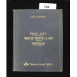 Wm Marples; 1938 Ill cat with prices 246pp G+