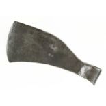 A French felling axe head stamped C.J. with 5" edge G