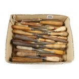 36 carving tools G
