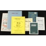 Seven reprint catalogues for Norris, Preston, Stanley, Howarth, Rabone etc G+