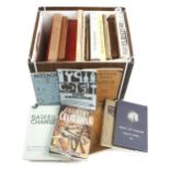 A box of catalogued reference books G
