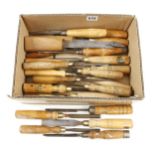 24 chisels and gouges G