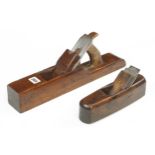 A jack plane and a gutter plane in hardwood G