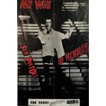Sex Pistols Tour Poster, 1976My Way - Sid Vicious 'The Great Rock N Roll Swindle'Lithograph 58.5 x