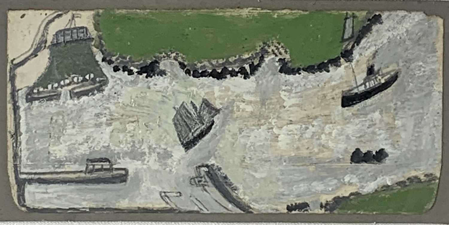 Alfred WALLIS (1855-1942) One of four valuable West Country Paintings from a Cornish estate - Image 4 of 11