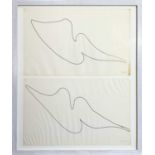 Frederick Leslie KENETT (1924-2012)Study for a sculpture, 1965Ink on paperTwo works framed
