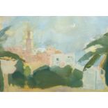 Paul RICHARDS (1949)Casbah TangierGouache Signed Further signed, inscribed and dated Feb '96 to