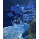 Glyn MACEY (1969)Portloe Mixed mediaSigned Further signed and inscribed to verso21.5 x 18.