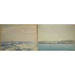 Augustus Morton HELY-SMITH (1862-1941)Two coastal watercolours Each signed Each 19 x 27cmCondition