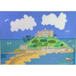 Richard Sidney LODEY (1950) St Michaels Mount Acrylic Initialled and inscribed 42 x 59cm View the
