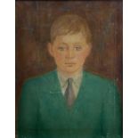 Craige AITCHISON (1926-2009)Untitled - self-portraitOil on CanvasCirca 194251 x41cmProvenance: