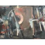 Philip NAPIER (1965 Belfast) Untitled Oil on canvas Signed and dated 1987 to verso 90 x