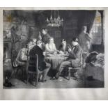 William Powell Frith 'The Road to Ruin' Four etchings by L.Flameng after FrithCollege, Ascot, The