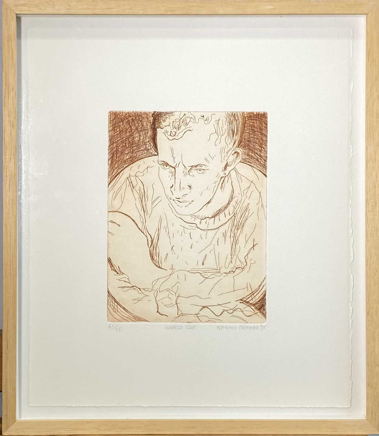 John EMANUEL (1930)'Janet', plate size 19.5 x 14.8cmSheila OLINER (1930-2020)'Zennor', plate size - Image 2 of 5
